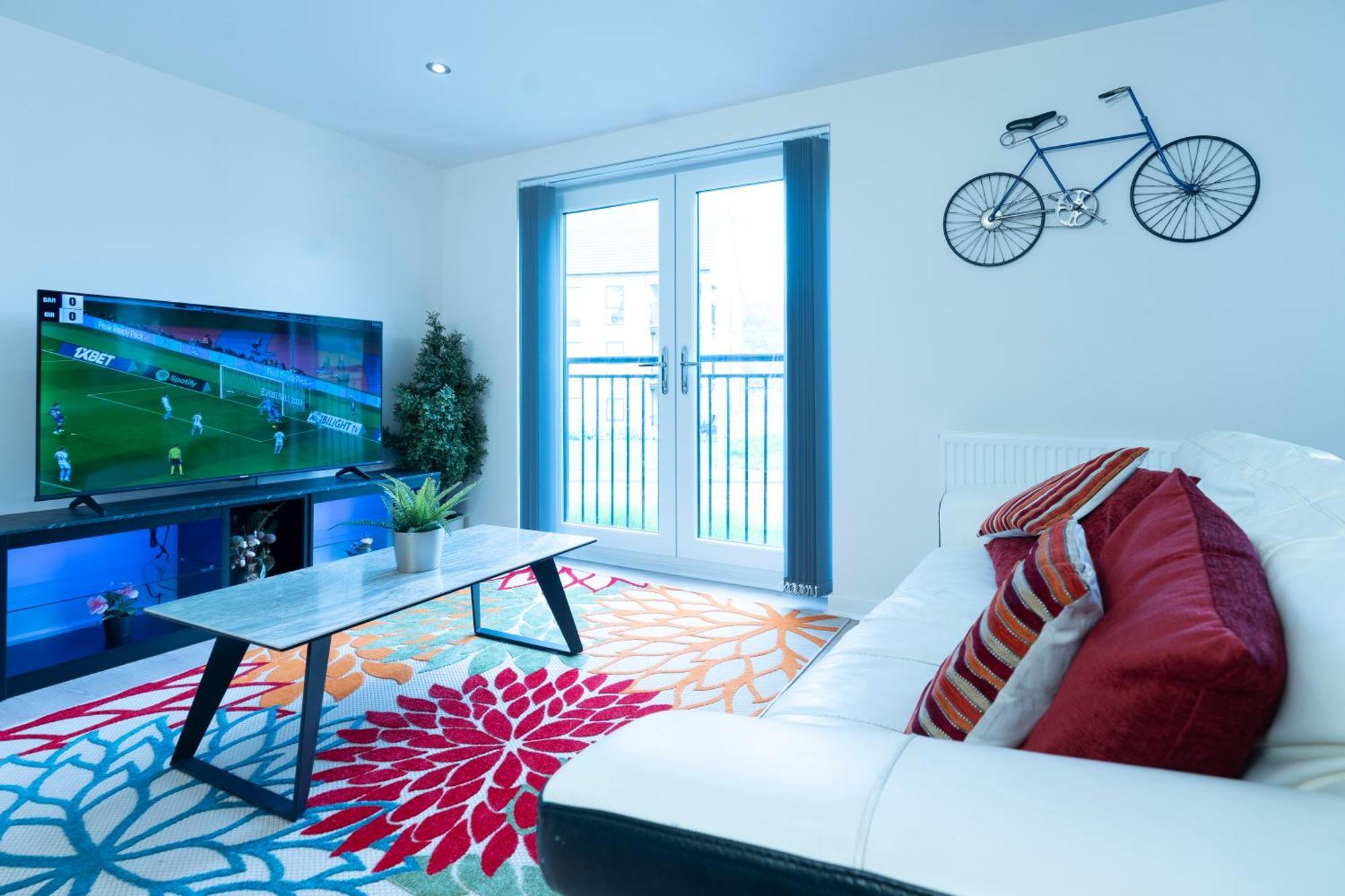 Luxury Ground Floor 2 Bedroom Apartment Free Wifi & Parking Sheffield Exteriör bild