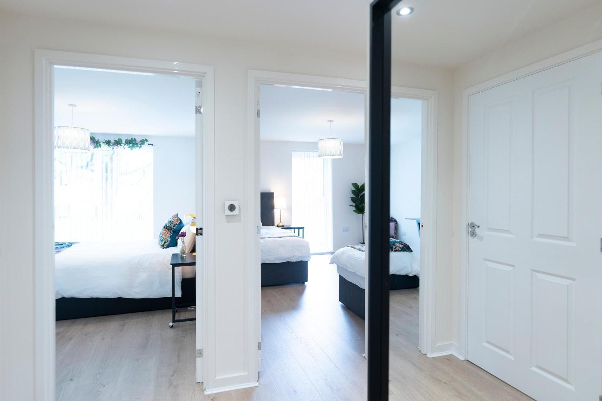 Luxury Ground Floor 2 Bedroom Apartment Free Wifi & Parking Sheffield Exteriör bild