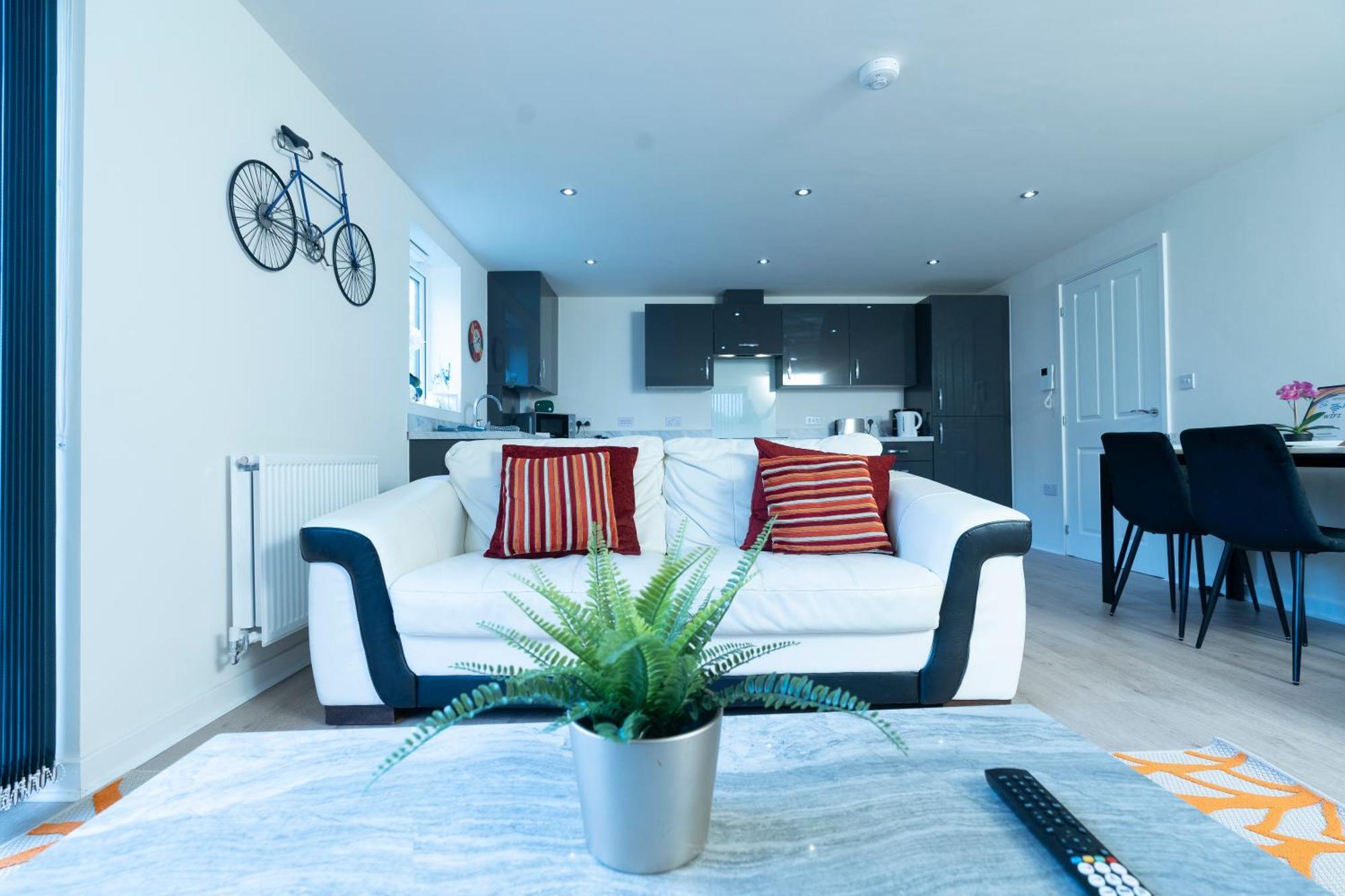 Luxury Ground Floor 2 Bedroom Apartment Free Wifi & Parking Sheffield Exteriör bild