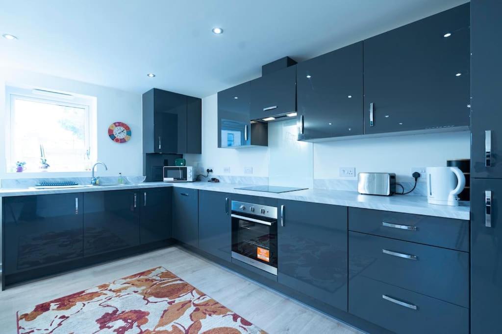 Luxury Ground Floor 2 Bedroom Apartment Free Wifi & Parking Sheffield Exteriör bild