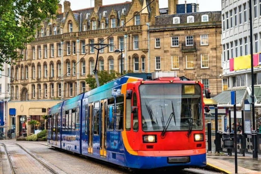 Luxury Ground Floor 2 Bedroom Apartment Free Wifi & Parking Sheffield Exteriör bild